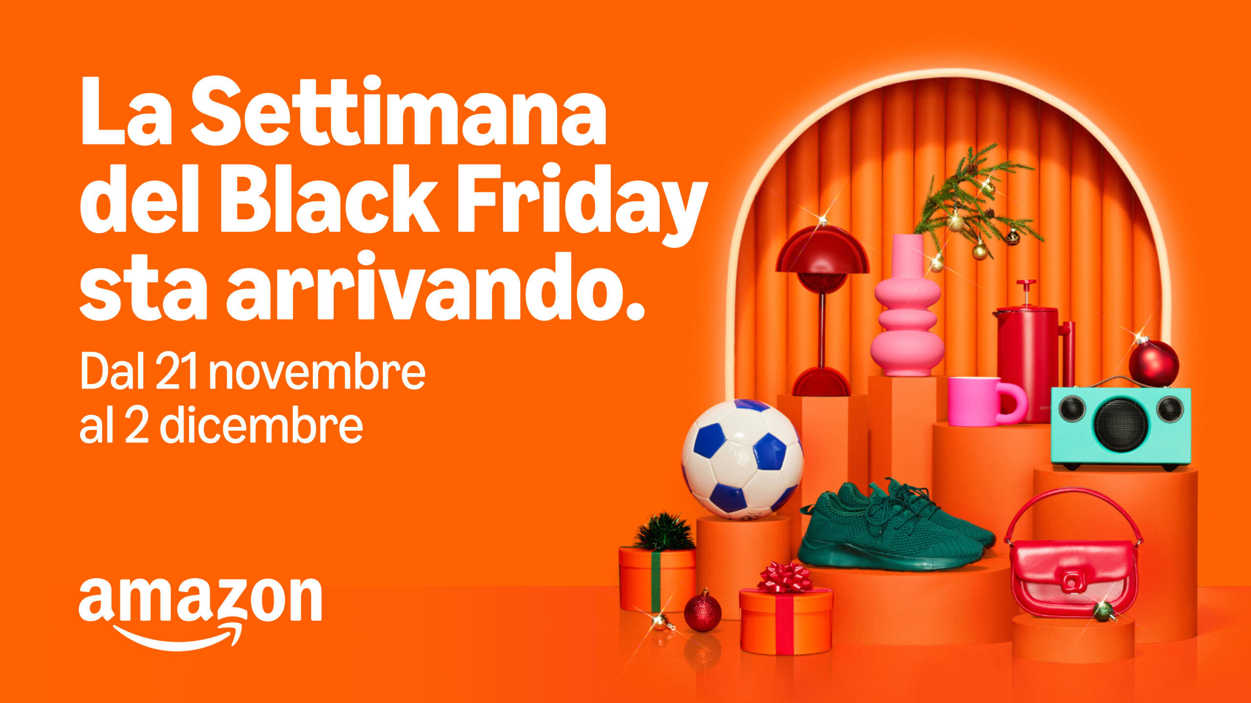 Amazon ecco le date della Settimana del Black Friday 2024