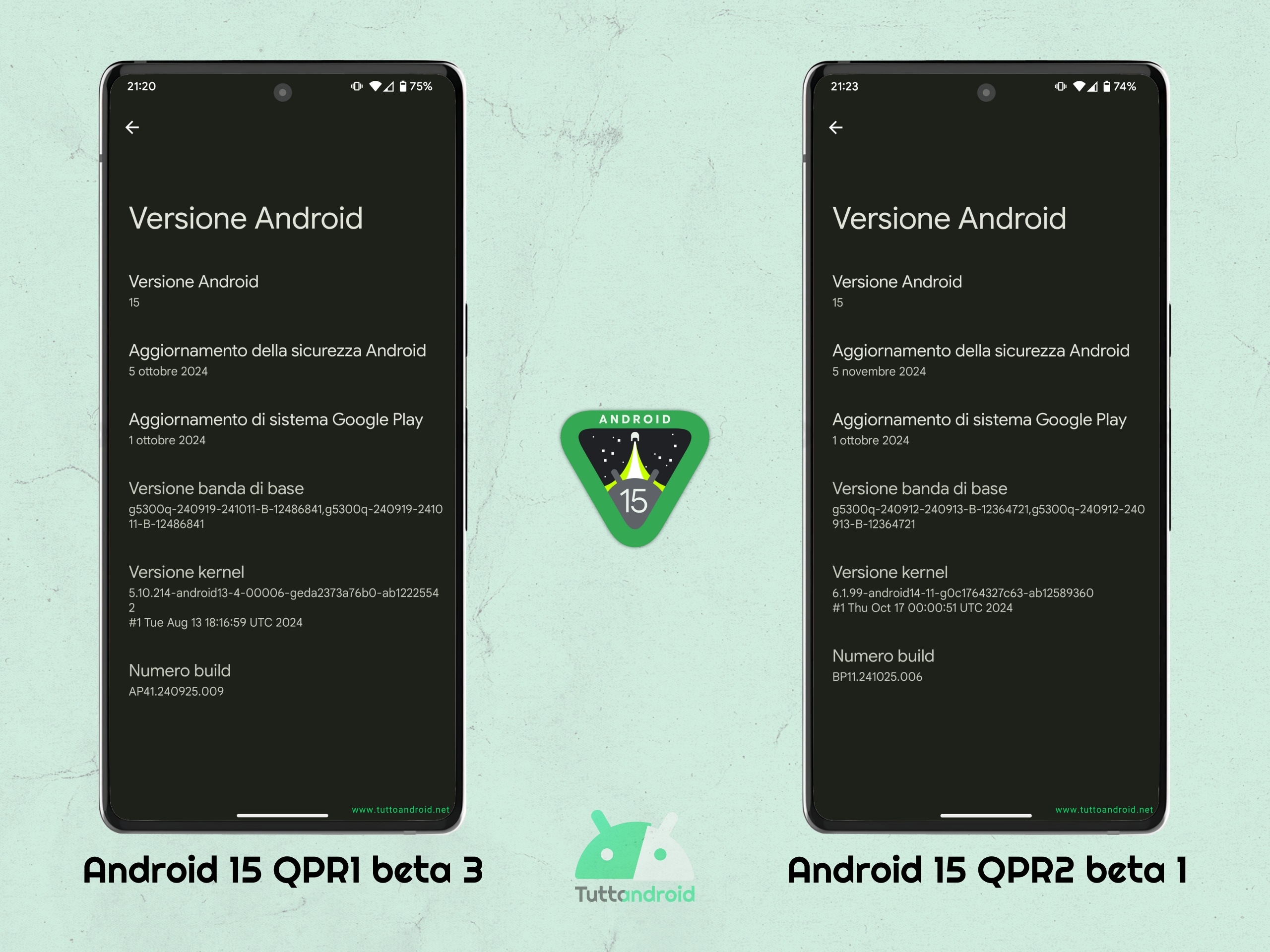 Android 15 QPR2 beta 1 - aggiornamento kernel Linux