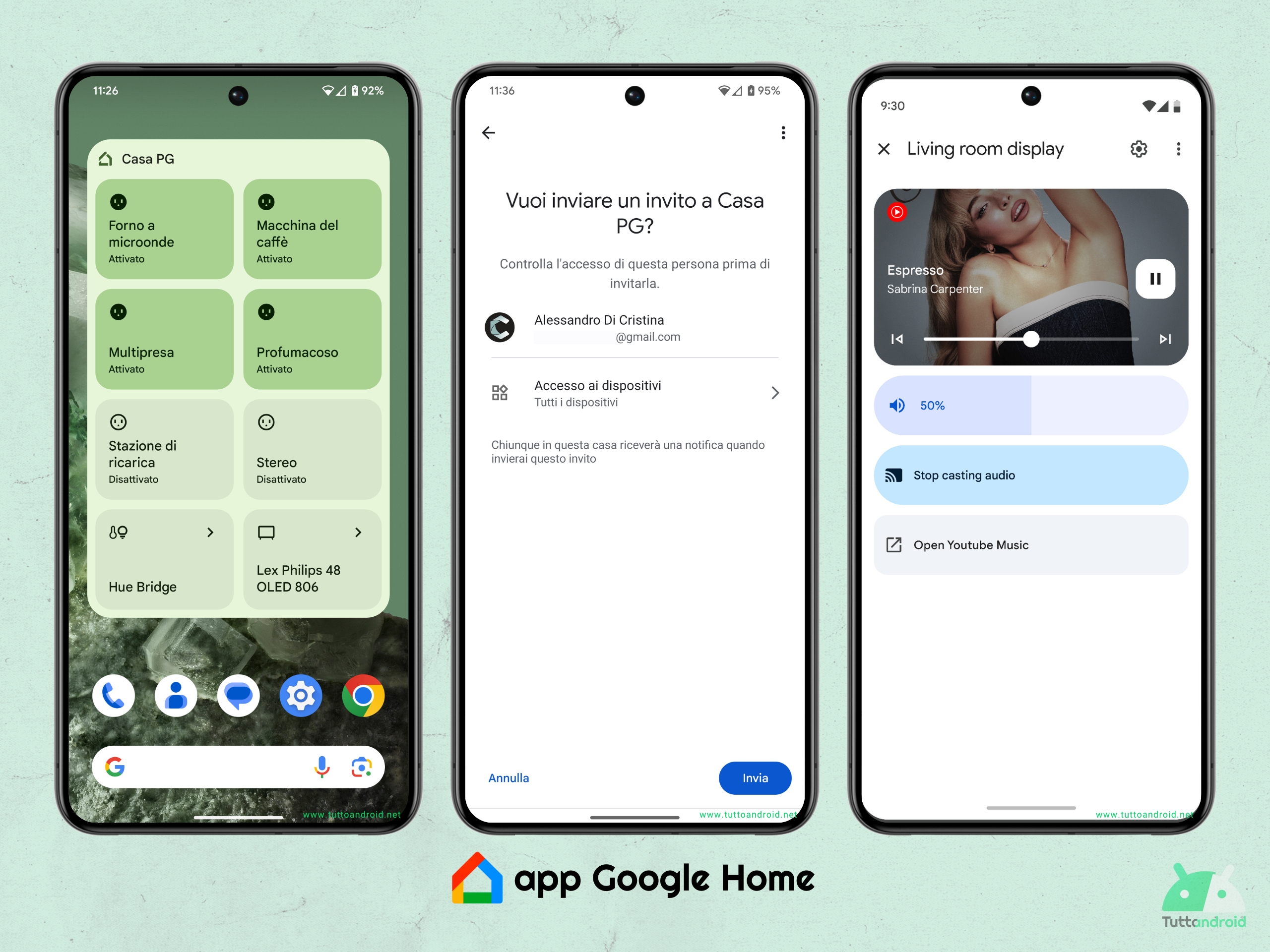 App Google Home - Novità in arrivo autunno 2024