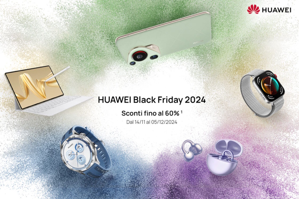 Il Black Friday è arrivato sul Huawei Store con tante offerte, coupon e regali