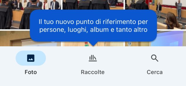 Google Foto momenti a