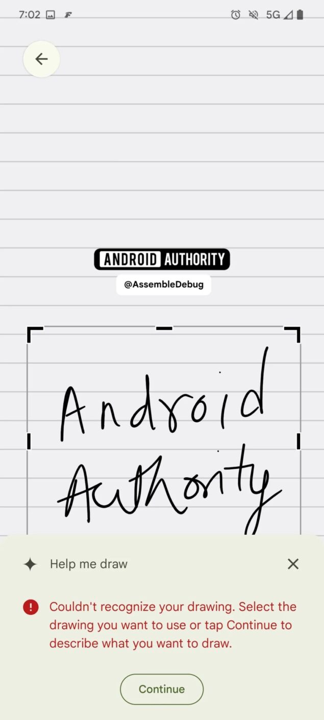 Google Keep modalità Aiutami a disegnare-3