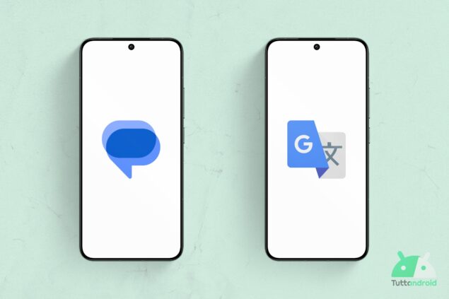 Google Messaggi e Google Traduttore