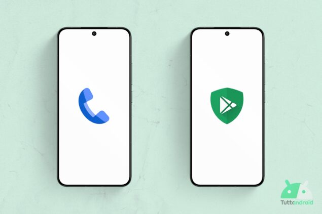 Google Telefono e Google Play Protect
