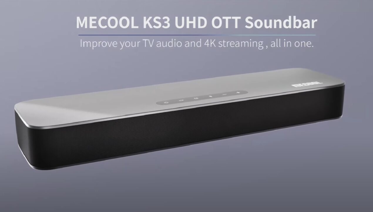 Mecool KS3 UHD OTT sta arrivando: ecco com'è fatta la soundbar con Android TV