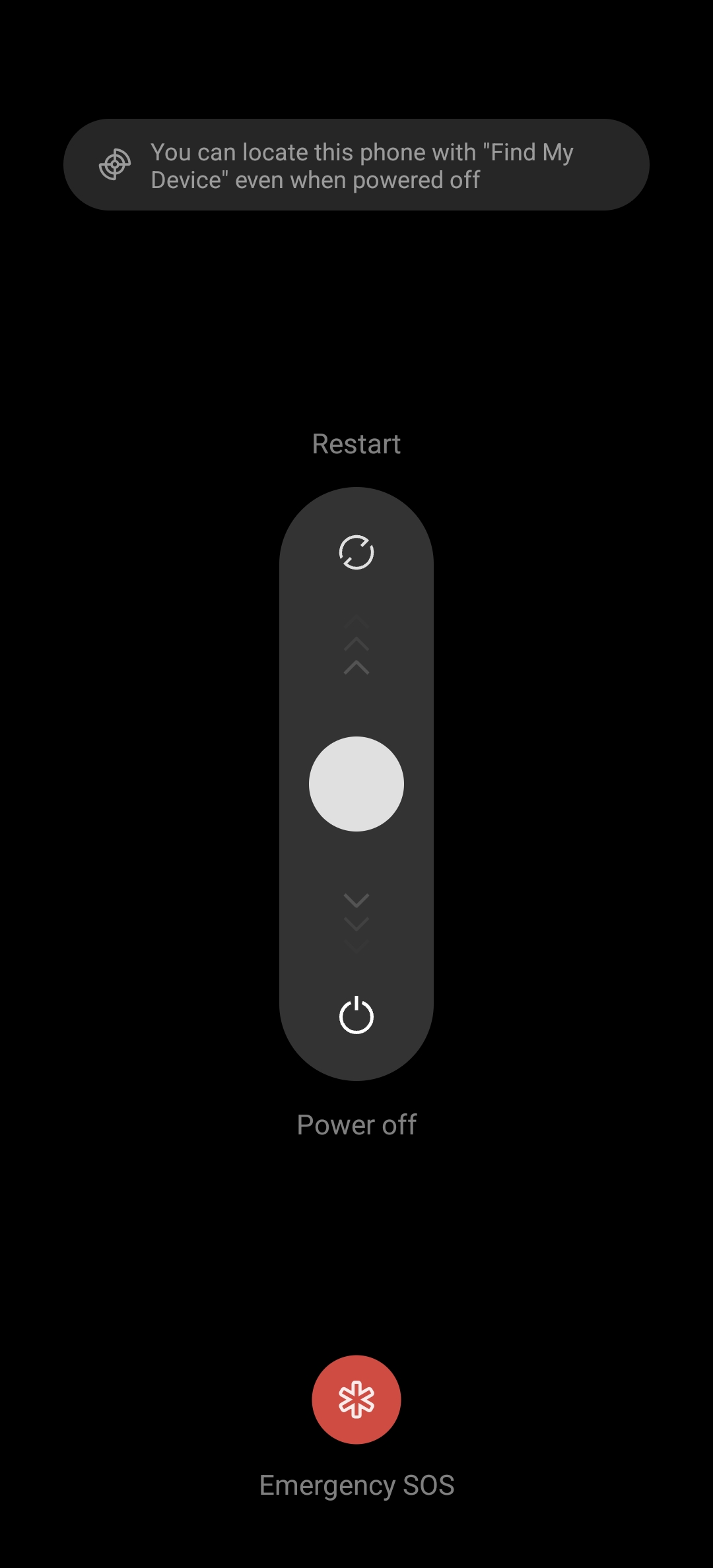 OnePlus 12 - Screenshot - Schermata di spegnimento e riavvio