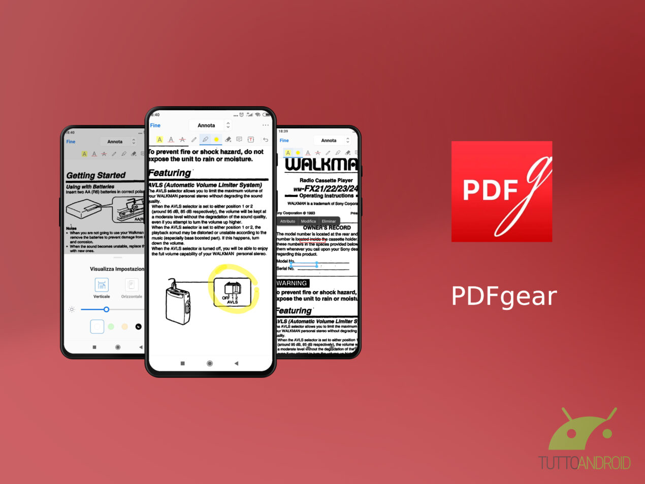 L'app PDFgear è un editor PDF completo, facile da usare e gratuito