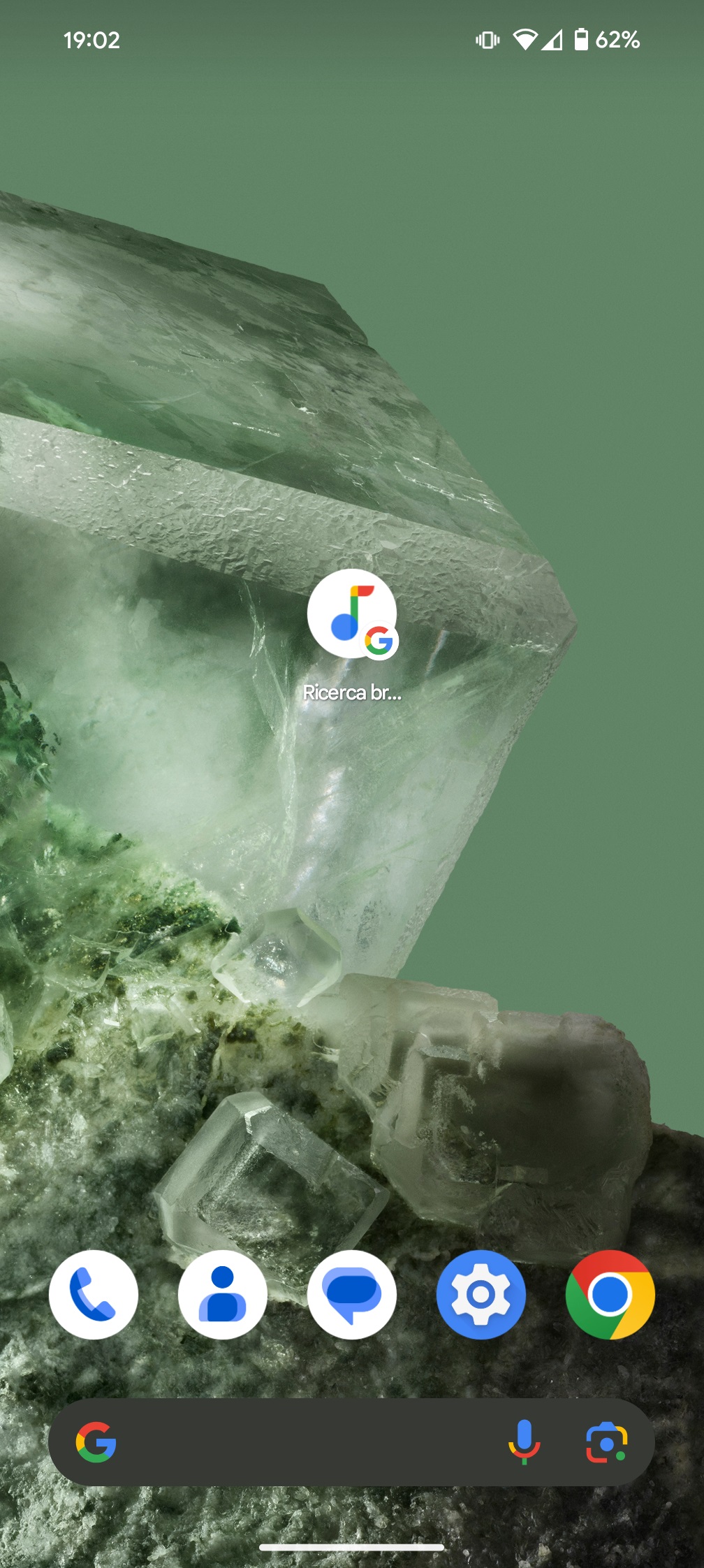 Ricerca brani Google nuova icona