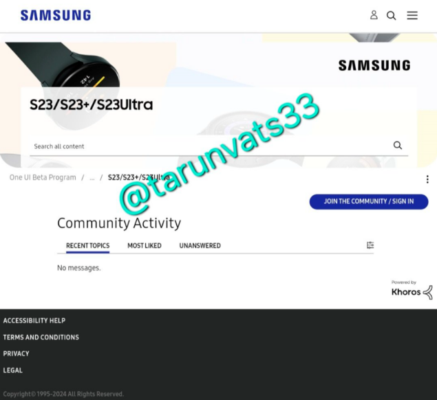 Samsung Galaxy S23 One UI 7 Beta
