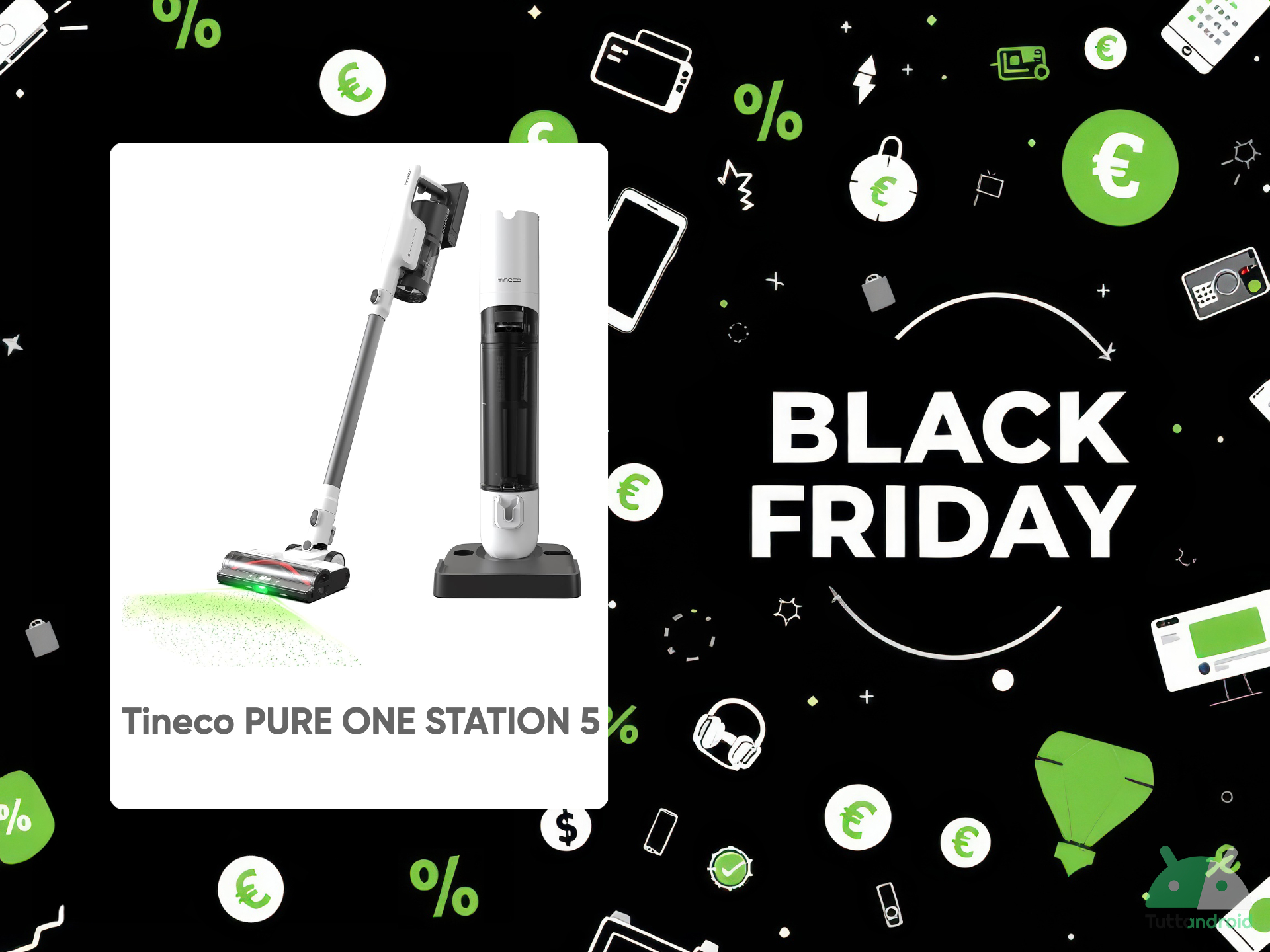 Questo aspirapolvere, in offerta per il Black Friday, vuota da solo il serbatoio dello sporco