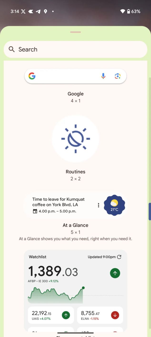 Widget Ricerca Google personalizzazione-1