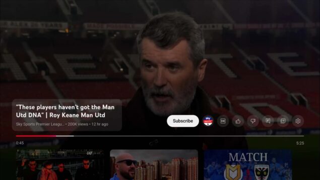 YouTube pulsante iscrizione interfaccia lettore 2