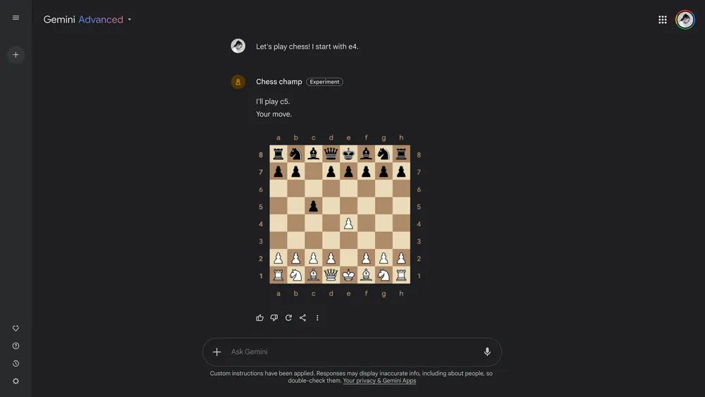 Gemini Chess Gem