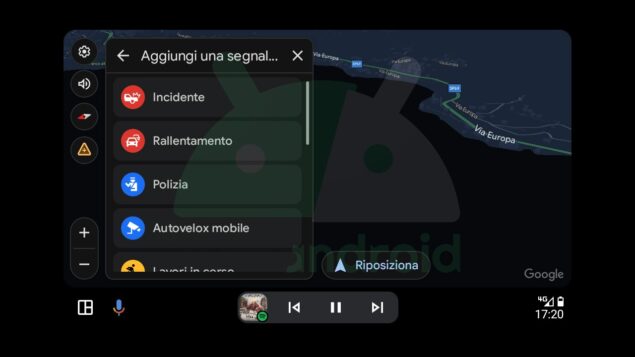 Google Maps polizia