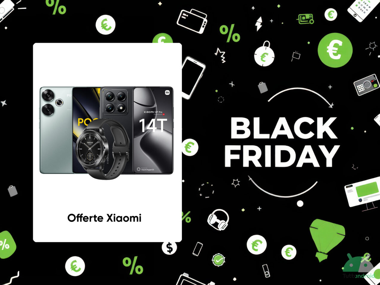 Xiaomi, Redmi e POCO: sono tante le offerte del Black Friday di Amazon