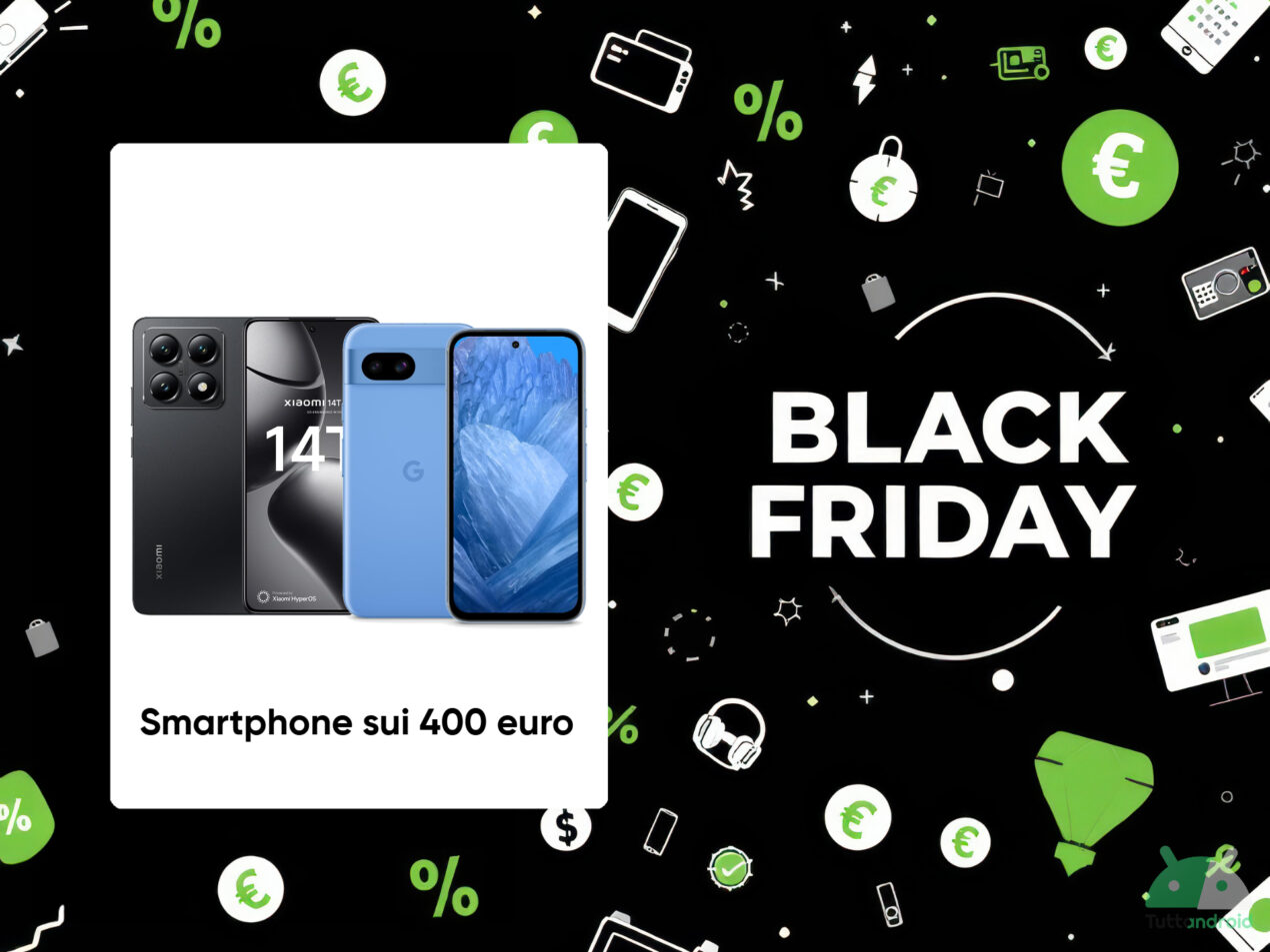 Smartphone sui 400 euro? Le proposte migliori in offerta col Black Friday Amazon