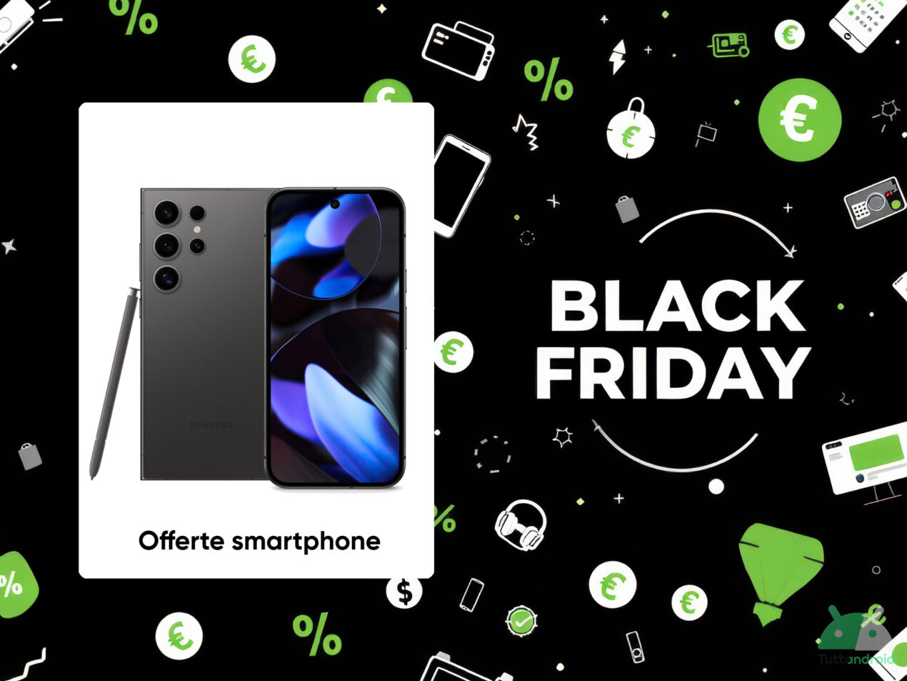 Il Black Friday Amazon è partito: ecco i tanti smartphone Android in offerta