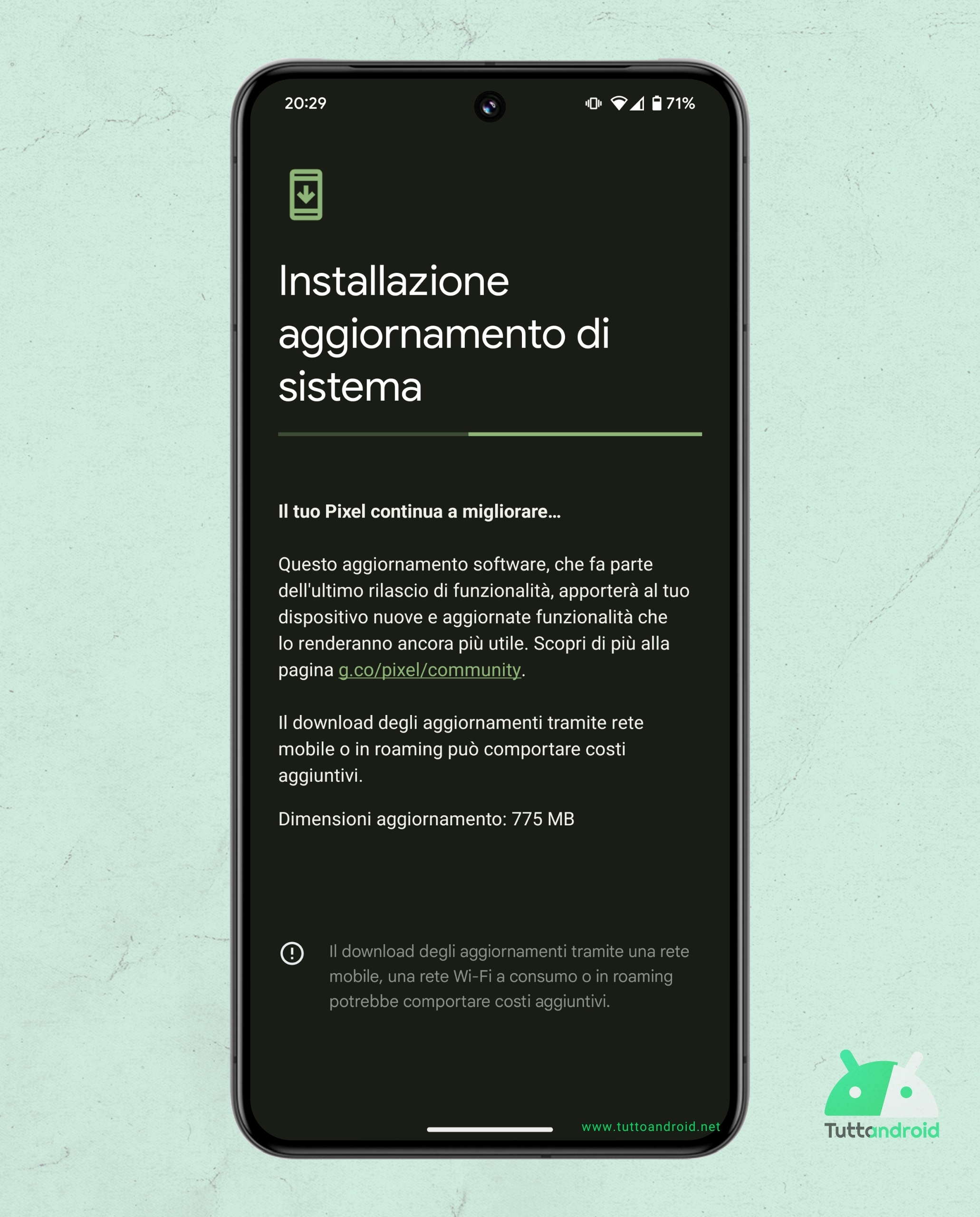 Android 15 QPR1 su Google Pixel 8 Pro