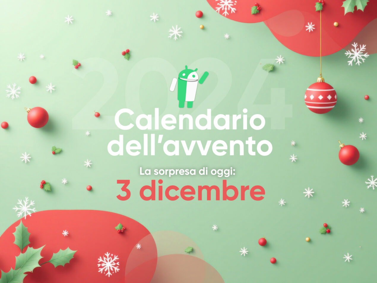 Calendario dell’Avvento di TuttoAndroid: ecco il regalo del 3 dicembre