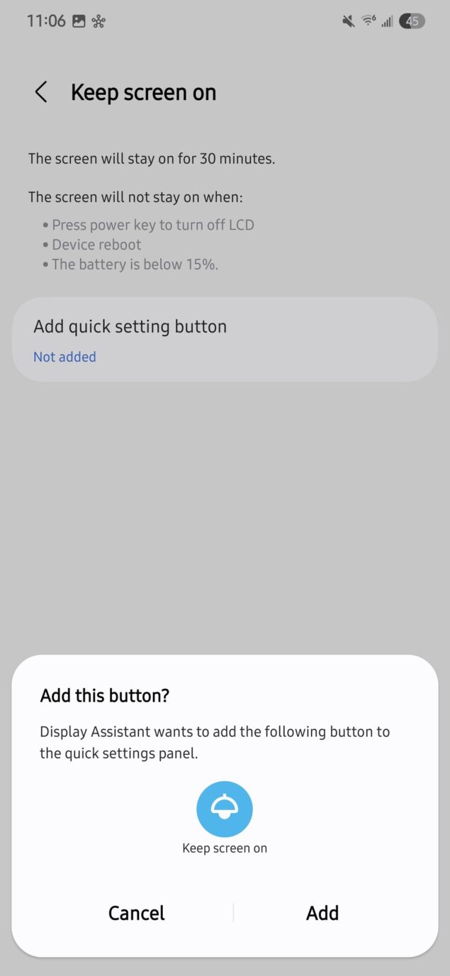 Display Assistant di Samsung