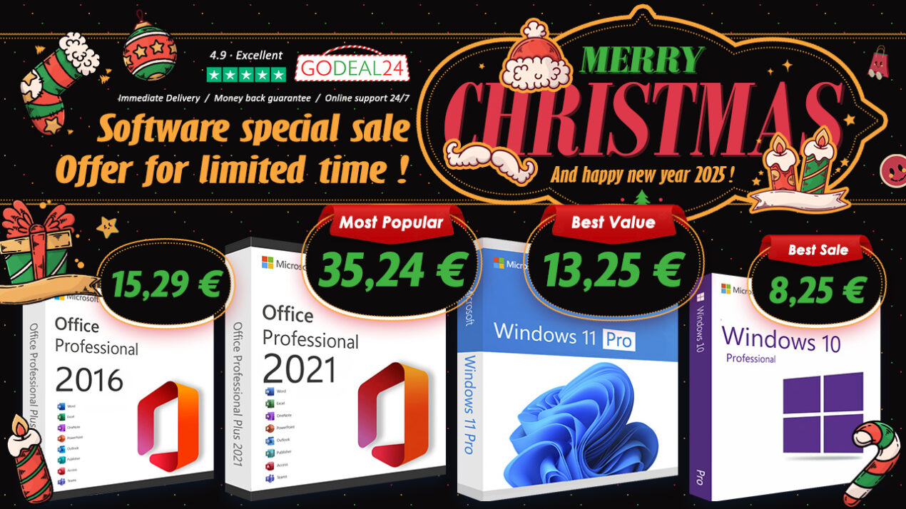 Le offerte di Natale di Godeal24 portano sconti su tantissimi prodotti