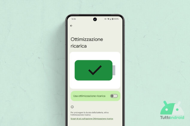La funzione "Ottimizzazione ricarica" dei Pixel di Google