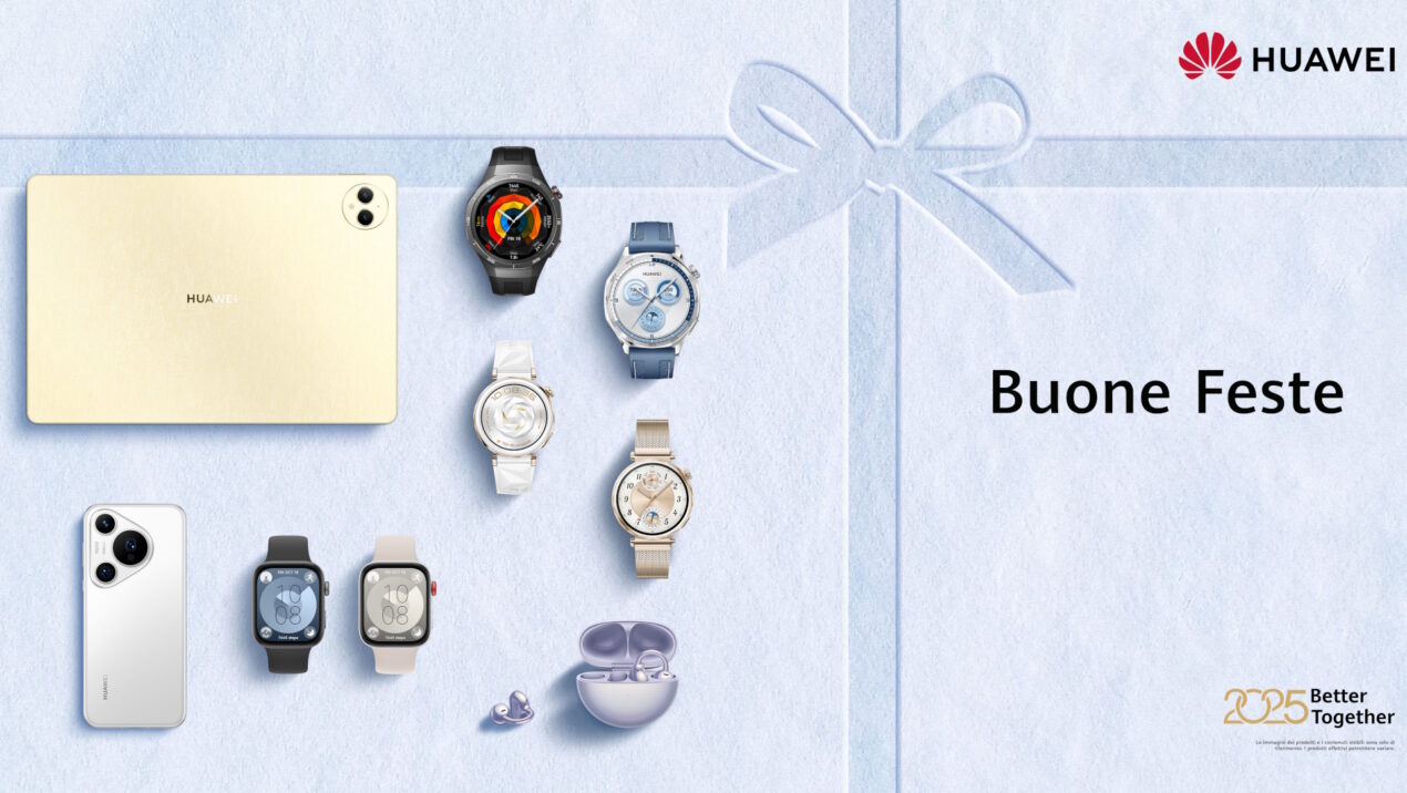 Ai regali ci pensa Huawei grazie alle offerte di Natale del Huawei Store
