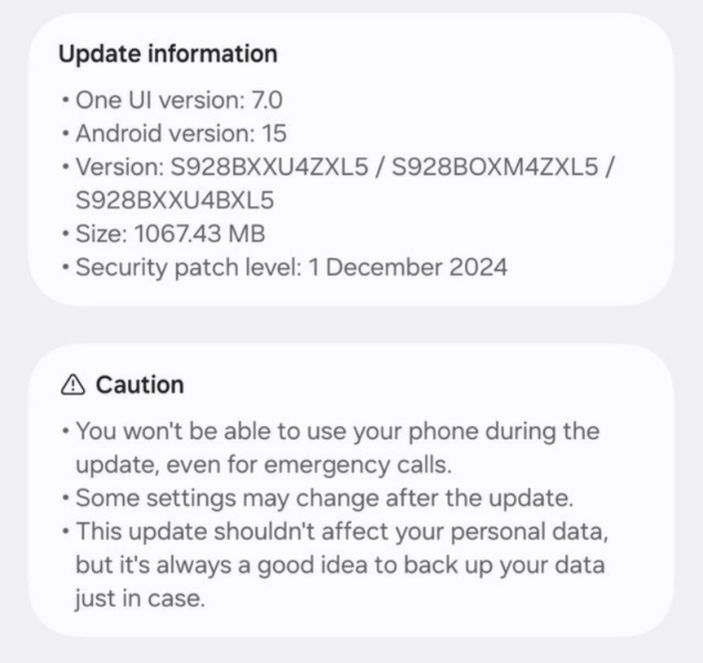 One UI 7.0 beta 2