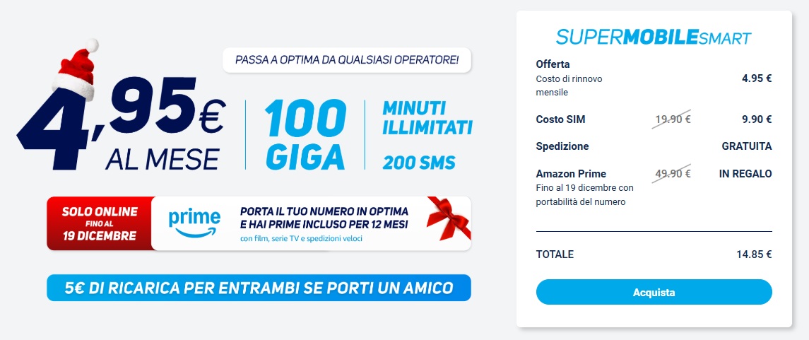 Optima Mobile Super Mobile Smart XMAS Edition