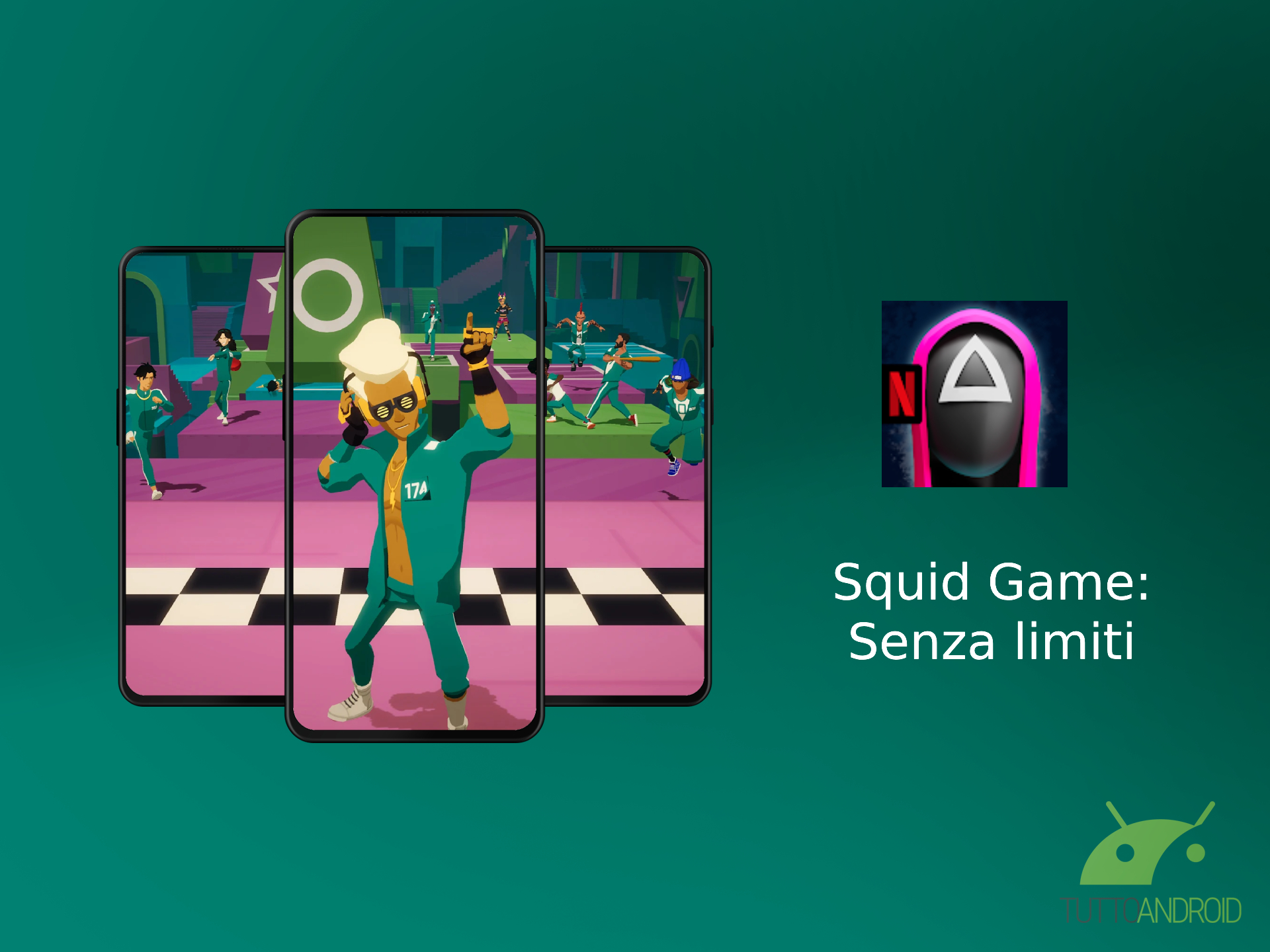 Netflix ha appena pubblicato il gioco di Squid Game su Android