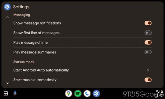 Android Auto colori dinamici