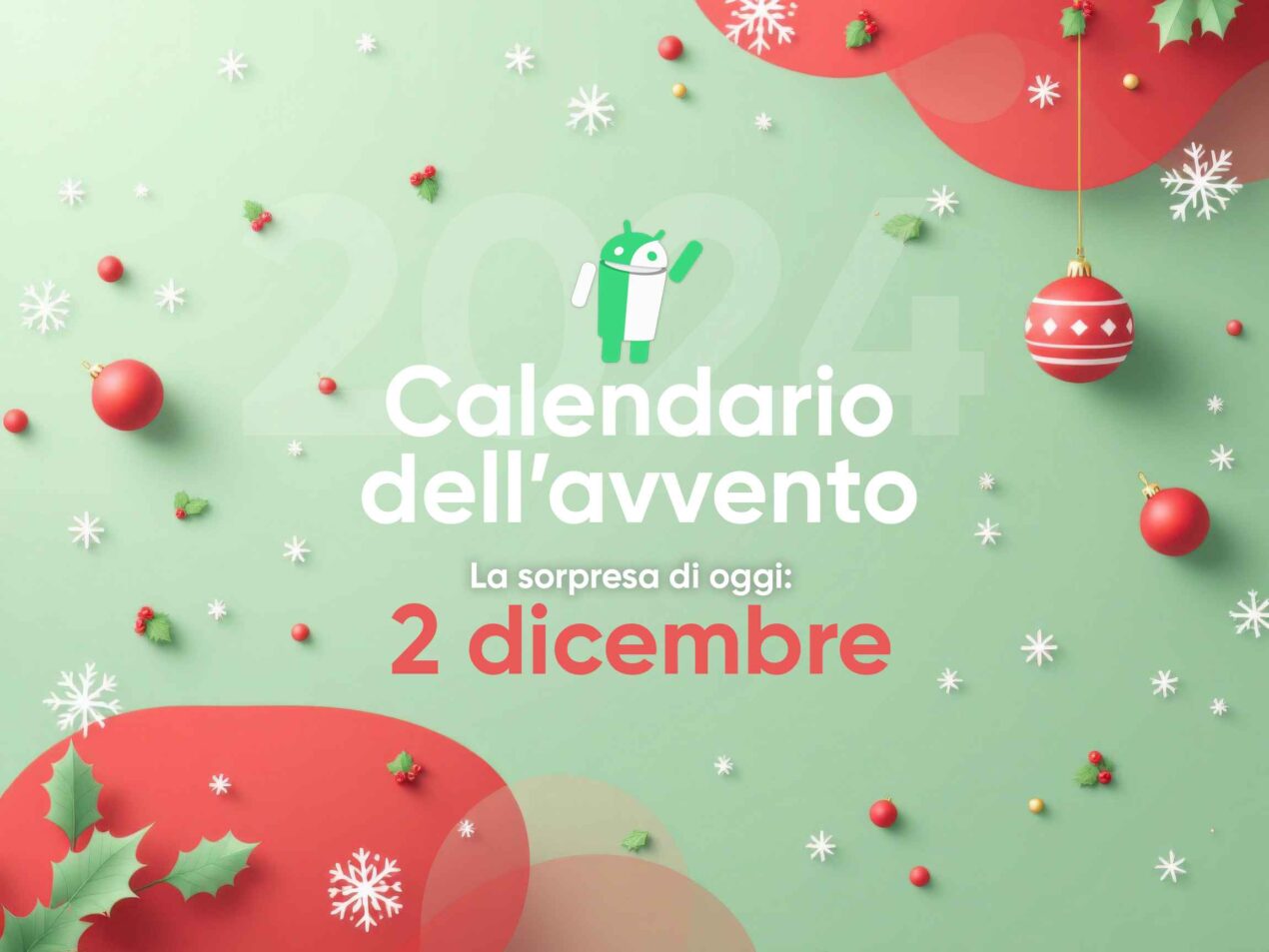 Calendario dell’Avvento di TuttoAndroid: ecco il regalo del 2 dicembre