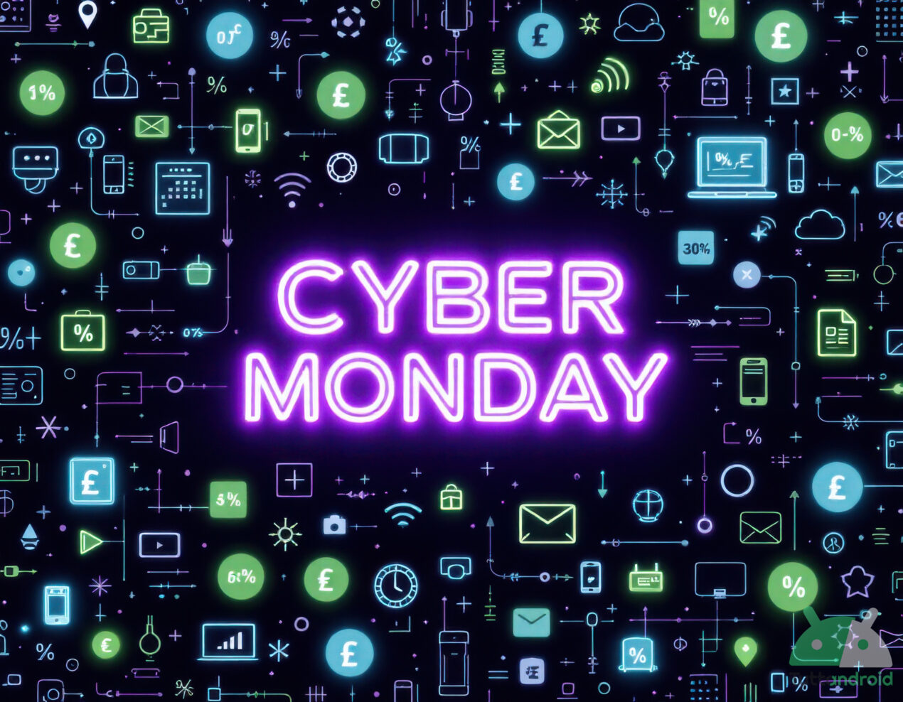 Gran finale Black Friday, oggi è il Cyber Monday: smartphone, watch, tablet e cuffie in sconto
