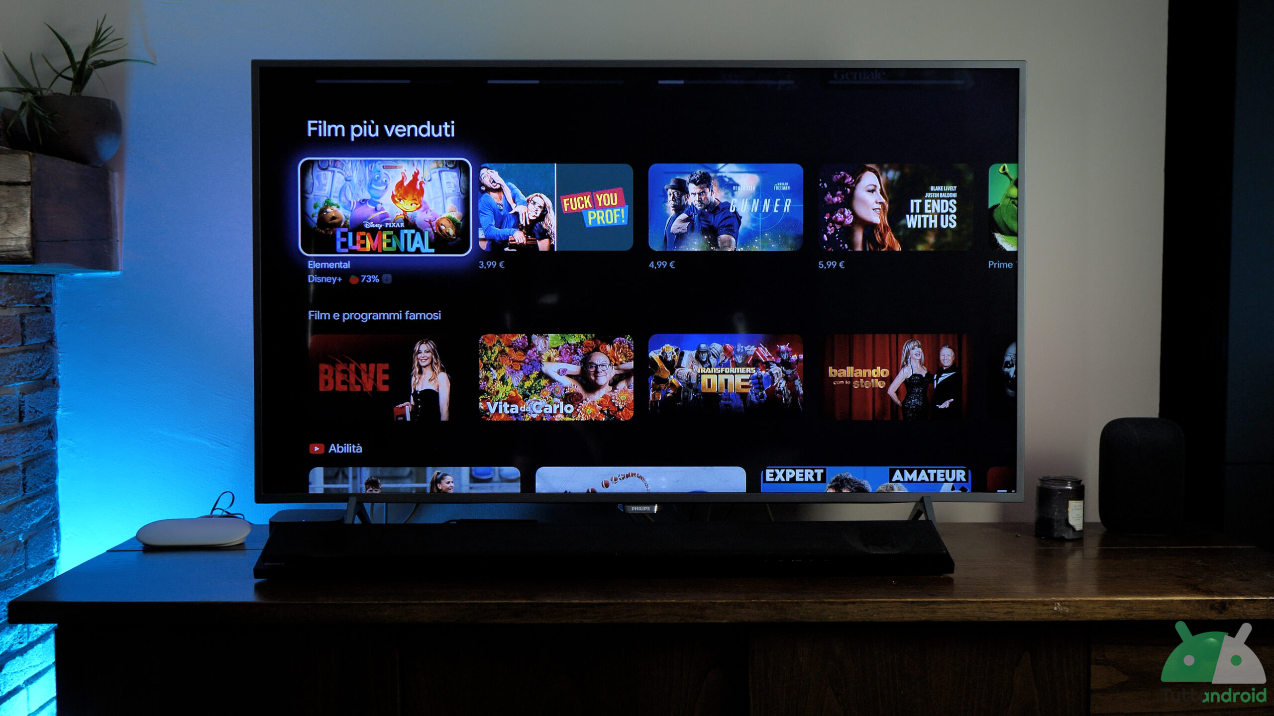 Google potrebbe aggiungere News Briefs alla modalità ambient di Google TV