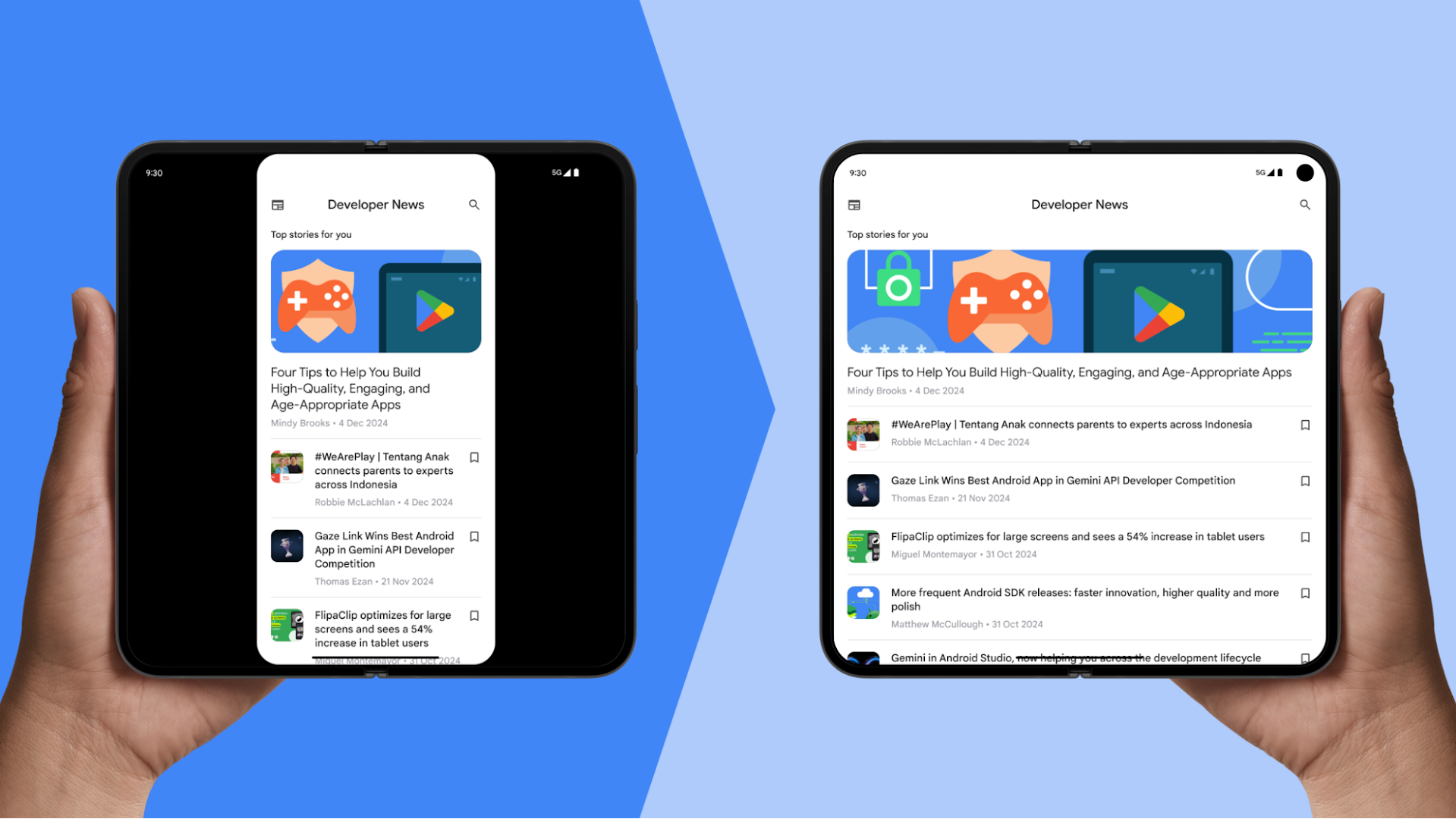 Android 16 beta 1 - Novità dispositivi dal grande schermo