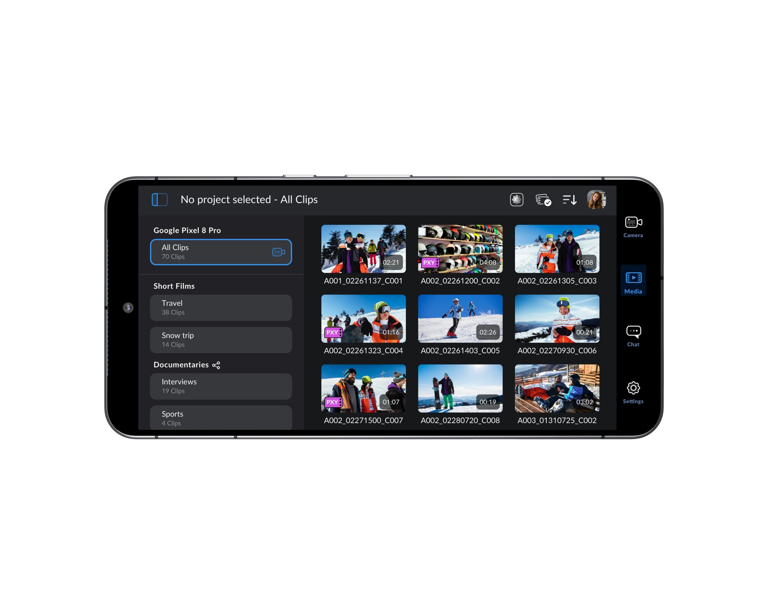 Blackmagic-Camera 2.0 Android-4