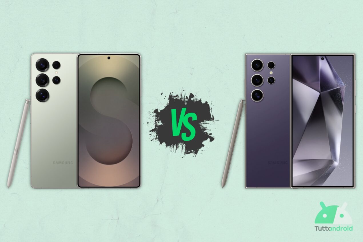 Samsung Galaxy S25 Ultra vs Galaxy S24 Ultra: il confronto sulla carta