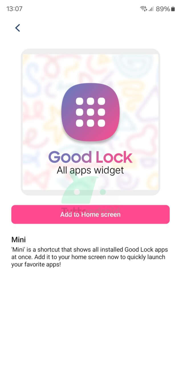 novità Good Lock