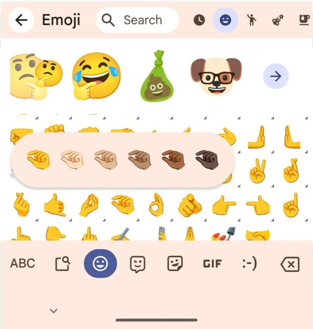 gboard emoji mani new 2