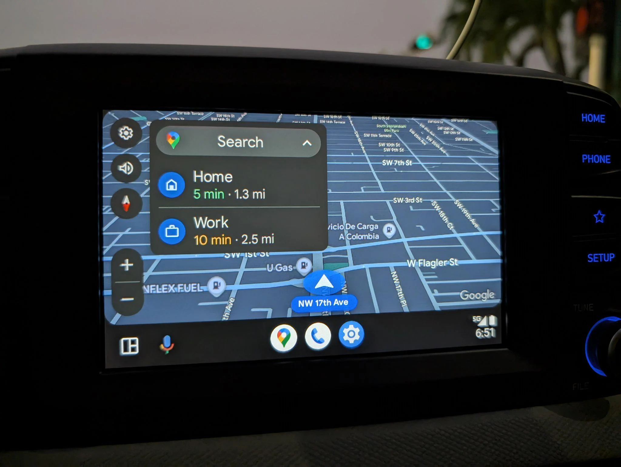 Google Maps su Android Auto 13.6