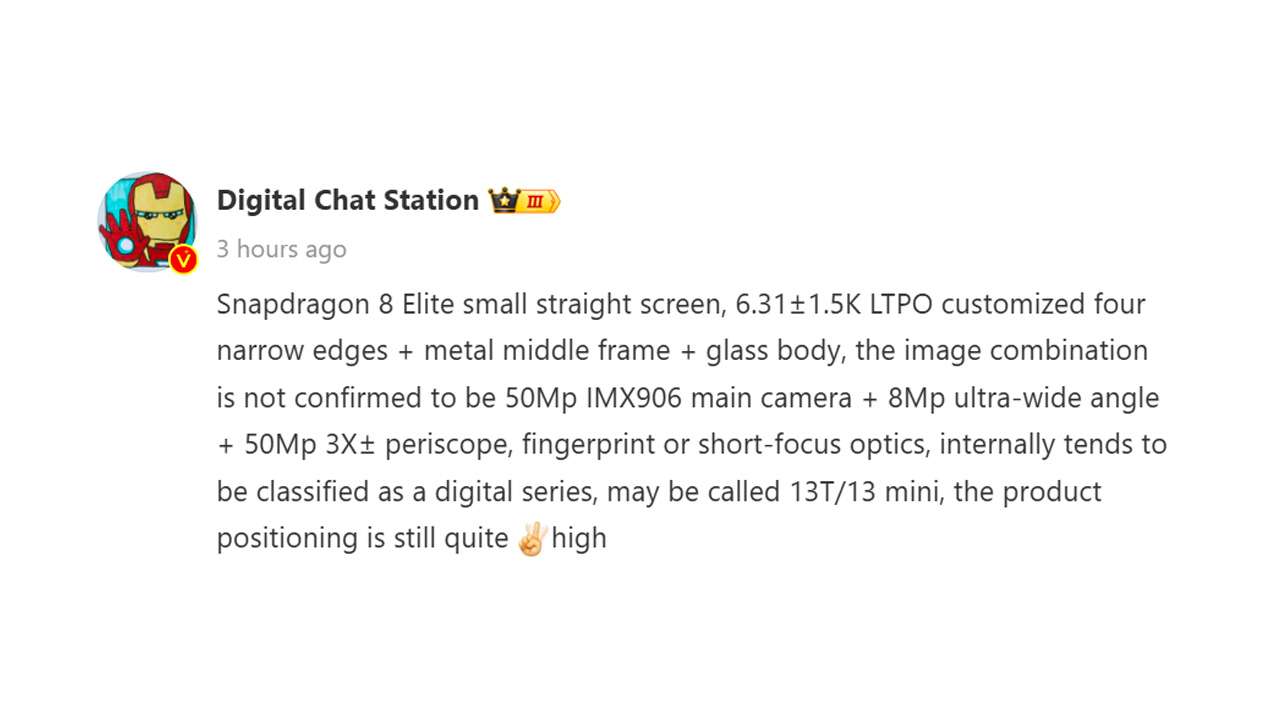 OnePlus 13 Mini