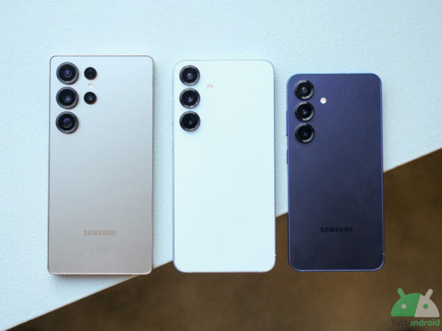 Samsung Galaxy S25 Ultra, Samsung Galaxy S25+ e Samsung Galaxy S25