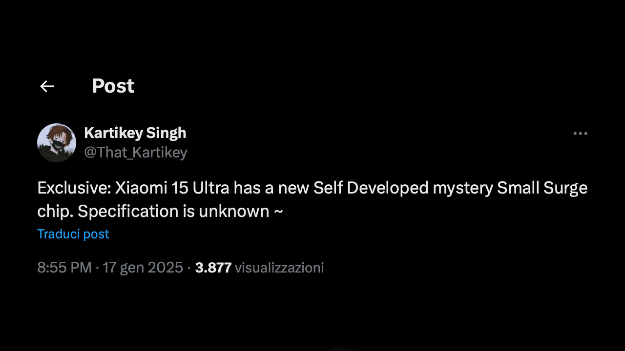 Xiaomi 15 Ultra