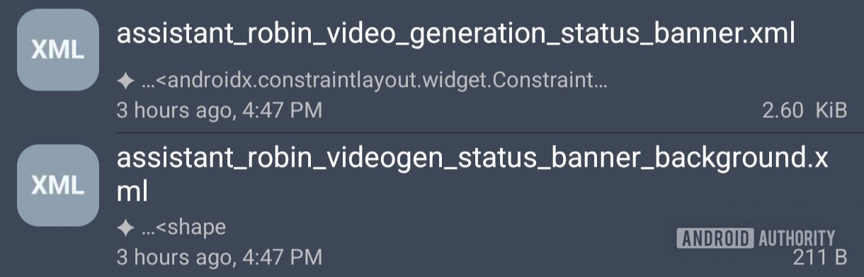App Google 16.6.23 beta - riferimenti videogen robin Gemini