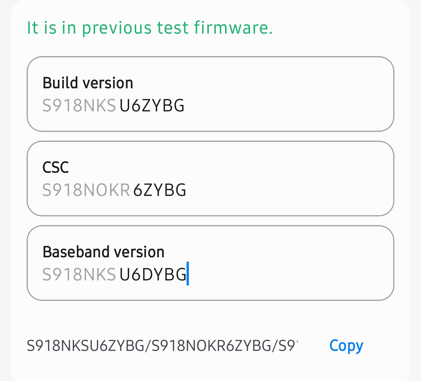 samsung galaxy s23 ultra one ui 7 beta android 15 leak