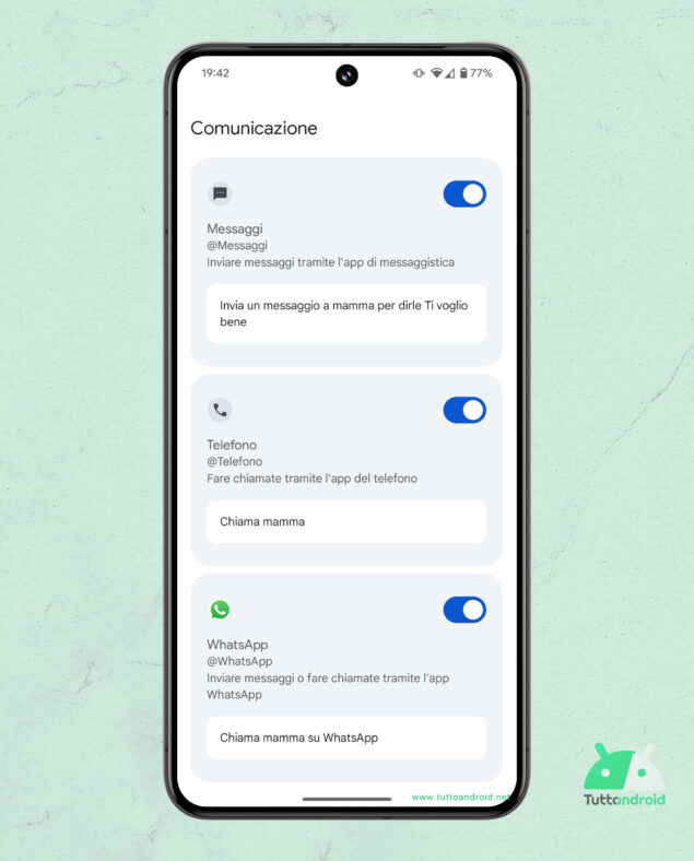 Google Gemini - Estensioni 02 Comunicazione