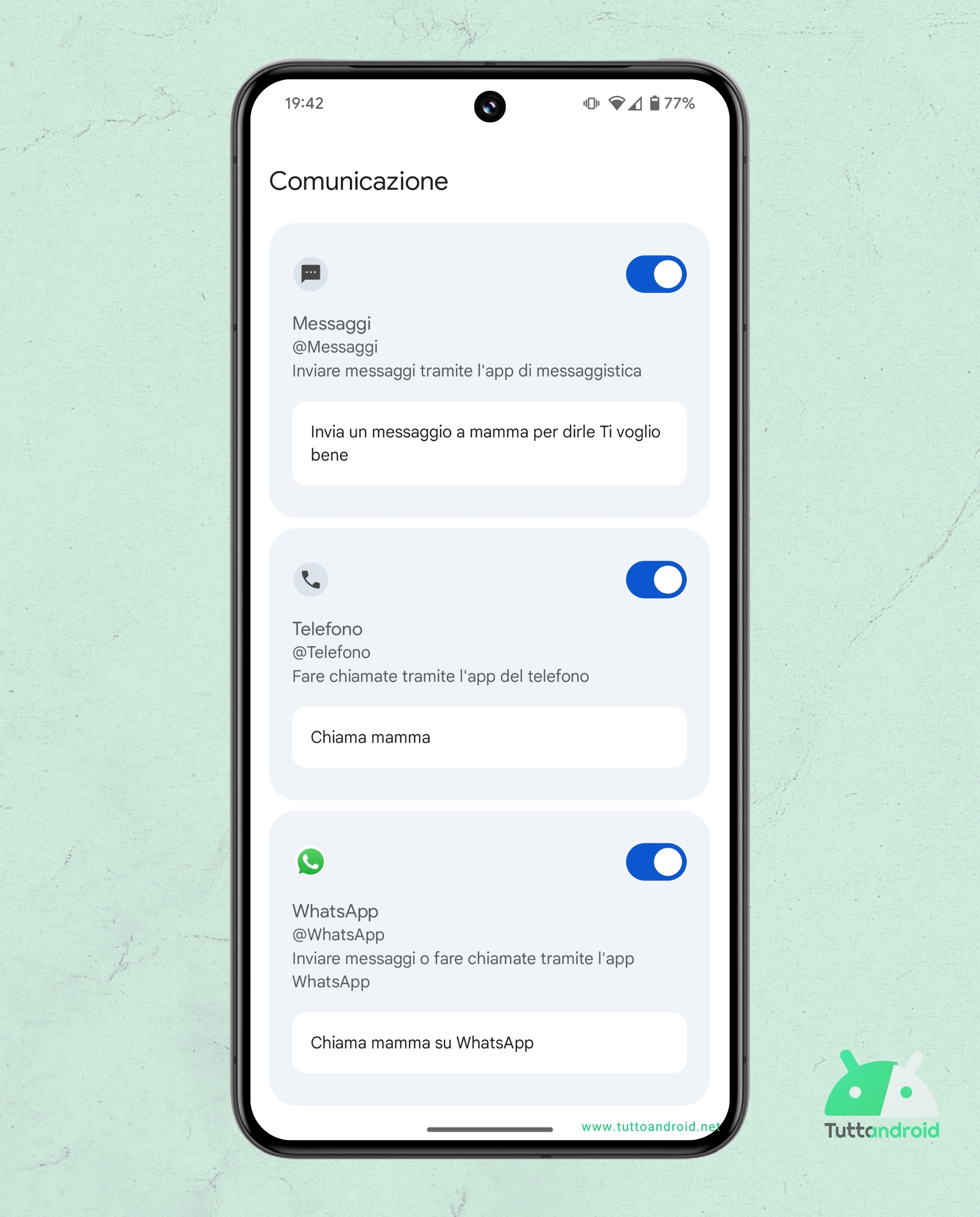 Google Gemini - Estensioni 02 Comunicazione
