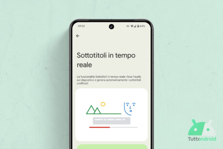 Google Pixel - Sottotitoli in tempo reale