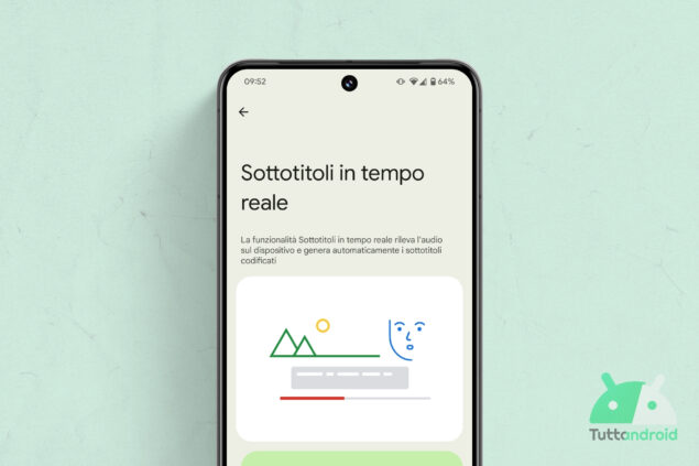 Google Pixel - Sottotitoli in tempo reale