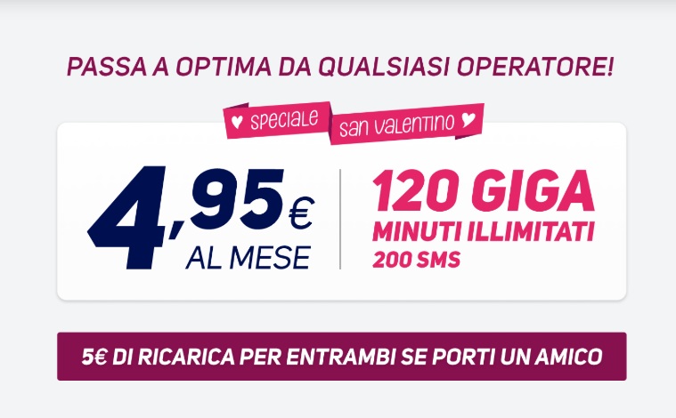 Optima Mobile san valentino